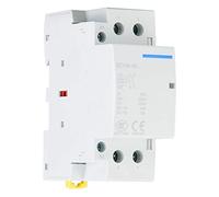 Contactor de AC 2P 40A Carril DIN Bajo Consumo Hogar 220V-230V 50/60Hz Instalación Riel
