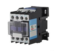 Contactor de CA 220V 18A Relé de arranque de motor trifásico | Campo magnético impulsado por bobina, cierra contactos, controla la carga, 220V-230V 50Hz, 220V-240V 60Hz