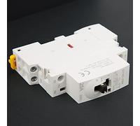 Contactor de CA 2P 25A con Control Manual (2NC) | Ahorro de energía, optimización del espacio, confiable, funcionamiento silencioso