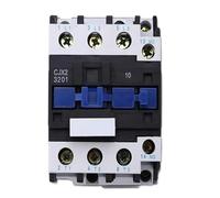 Contactor de CA CJX2-3201 CJX2-3210 CJX2-3211 32A Contactor de energía eléctrica trifásico de montaje en carril DIN 24V 36V 110V 220V 380V(CJX2-3201 1NC,220V)