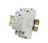 Contactor de CA for el hogar, carril Din, 2P, 16A/20A/25A, 220V/230V, 50/60Hz, 1NO, 1NC/2NO/2NC, for hogar inteligente(2P 25A 1NO 1NC)