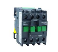 Contactor- de CA LC1E-1210/1201 24V/48V/110V/220V/380V 4 polos(LC1E12 01,110V)