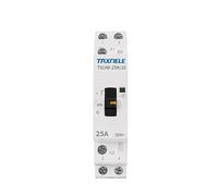 Contactor de CA Manual Modular para el hogar, carril Din, 220v, 230V, monofásico, 2P, 2NO, 25A Contactor de CA doméstico