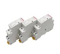 Contactor de CA Modular doméstico montado en carril Din 2P AC 220V 230V 16A/20A/25A/ 1NO/1NC 2NO/2NC 50/60Hz(20A,1NO1NC,12V)