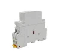 Contactor de CA Modular doméstico montado en carril Din 2P AC 220V 230V 16A/20A/25A/ 1NO/1NC 2NO/2NC 50/60Hz(20A,12V)