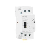 Contactor de CA Modular for carril DIN, Manual, 2P, 40A, 63A, 2NO o 2NC, Control Manual AC220V 230V(2P 63A 2N0 220V)