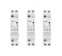 Contactor de CA Modular for el hogar, montado en Riel Din, for casa, Hotel, AC220V 2P 16A 20A 25A 2NC 2NO 1NO1NC 50/60Hz(1P 25A 1NO)