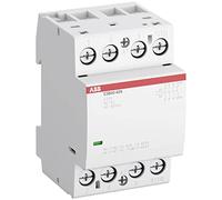 Contactor de instalación, modelo ESB40-20N-01, 2 polos, 2 contactos principales NO, 24V, 40A, color blanco, 6,5 x 5,4 x 8,5 centímetros (referencia: 1SAE341111R0120)