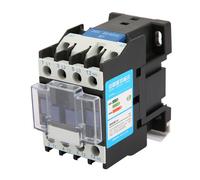 Contactor de montaje en riel con carcasa ignífuga, contactor de CA de alta resistencia, alta sensibilidad, aparato eléctrico industrial,