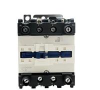 Contactor de potencia de 4 polos for montaje en riel DIN LC1D AC LC1D40008 LC1D50008 LC1D65008 LC1D80008 LC1D95008(Lc1d80008,48V)