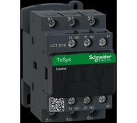 Contactor de potencia TeSys D AC3 18A 3P 1NA 1NC bobina 230VAC