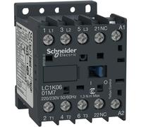 Contactor de potencia TeSys K AC3 9A 3P 1NC bobina 24VAC terminales de caja