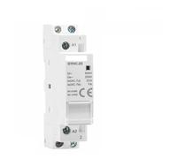 Contactor doméstico automático de carril Din AC220V 2P 16A 20A 25A 1NO/1NC/2NO/2NC/1NO1NC 50/60Hz(1P 25A 1NO)