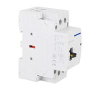 Contactor doméstico BCH8,contactor de CA 230V 2P 63A 2NO 2NC 1NO1NC Contactor modular de montaje en riel DIN con interruptor de control manual(2NC)