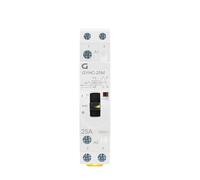 Contactor doméstico de control, Contactor Modular tipo carril Din, 2P, 16A, 20A, 25A, 2NO o 2NC, 220V(2P 25A 2N0 220V)