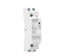 Contactor doméstico Modular automático de carril Din AC220V 2P 16A 20A 25A 2NC 2NO 1NO1NC 50/60Hz(2P 16A 1NO1NC)
