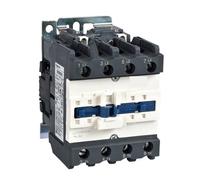 Contactor magnético eléctrico de CA LC1D65004W7, 4 polos, 4 NO, LC1-D65004W7, 80 A, 277 V CA.