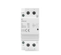 Contactor modular 2P 40A 63A 2NO o 2NC o 1NO1NC Montaje en carril DIN AC220V 230V Automático(2P 40A 1NO1NC 220V)
