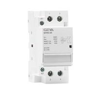Contactor modular 2P 40A 63A 2NO o 2NC o 1NO1NC Montaje en carril DIN AC220V 230V automático(2P 63A 2N0 220V)