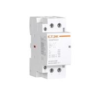 Contactor Modular Automático 2P 4P 230V 380V Monofásico Trifásico 25A 40A 63A 2NO 2NC 4NO Carril Din(40A,2NO2NC)
