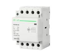 Contactor Modular de CA for el hogar, carril Din 4P, 32A/40A/63A, 220V/230V, 50/60HZ, 3NO, 1NC, 4NO, 4NC, 2NO, 2NC, 1 Uds.(63A 4NO)