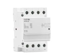 Contactor Modular de CA for el hogar, carril Din, 4P, 40A, 63A, 4NO o 2NC2NO, 220V/230V, 50/60HZ, 4NC, 3NO1NC(4P 63A 2NO2NC 220V)