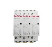 Contactor Modular de CA for el hogar, montado en carril Din, 2P, 16A, 20A, 25A, 1NO, 1NC, 2NO, 2NC, CA 220V, 230V, 50/60Hz(2P 25A 1NO 1NC)