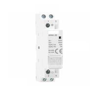Contactor Modular de CC for el hogar, carril Din, DC24V, 25A, 2NC, 2NO, 1NO1NC, 50/60Hz, Contactor Modular for el hogar, DC12V(2P 25A 2NO DC24V)