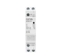 Contactor modular de CC for el hogar DC24V 25A 2NC 2NO 1NO1NC 50/60Hz Contactor modular for el hogar DC12V(2P 25A 2NO DC24V)