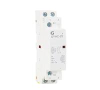 Contactor Modular doméstico tipo carril Din 2P 16A 20A 25A 2NC 2NO 1NO1NC 50/60Hz Contactor automático de CA