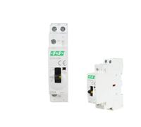 Contactor modular en bus ST25-20-M 2 x NO 25 A 250 V CA contactor modular con control manual, montado en rieles F&F