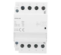 Contactor Modular Módulo de Soldadura de Bobina de Control de Circuito Industrial Contactos 4P 4NO GYHC-63