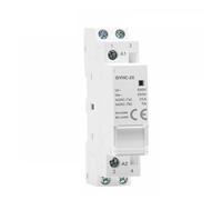 Contactor modular tipo carril AC220V 2P 25A 2NC 2NO 1NO1NC 50/60Hz(2P 25A 2NC)