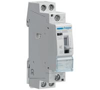 Hager Contactor silencioso, D/N 25A, 2NA, 230V