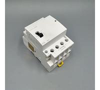 Contactor TECT1 4P 63A 220V/230V 50/60Hz Contactores modulares de CA for uso doméstico con riel DIN y interruptor de control manual 4NA o 2NA, 2NC o 4NC(4nc)