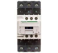 Contactores Schneider Electric LC1D, 3 polos, +1 contacto auxiliar + 1 contacto normalmente abierto, 22 kW, 50 A, 400 V AC3, bobina 400 V AC, modelo LC1D50AV7