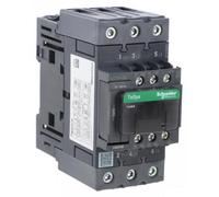 Contactores Schneider Electric LC1D, 3 polos, +1S+1Ö, 18,5 kW, 40 A, 400 V AC3, bobina 48 V DC, modelo LC1D40AED