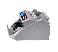 Contador de Dinero, Lcd Mostrar contador de dinero barato for monedas papel y polímero con UVMG Función Billnote Contando el detector la máquina(Grey)