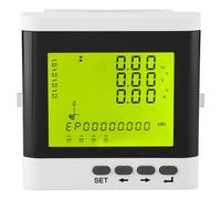 Contador de energía trifásico programable multifunción con pantalla LED digital y voltímetro