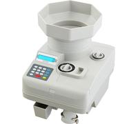 Contador de monedas profesional. Clasificador de monedas con pantalla LED. Capacidad para hasta 11000 monedas