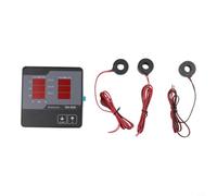Contador digital de corriente trifásica de 220 V con 3 sensores de anillo (60D 220 V)
