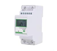 Contador digital de energía DC 20 A bidireccional con RS485 | Medición bidireccional, precisión de clase 1, potencia activa/reactiva, voltaje/corriente, interfaz RS485