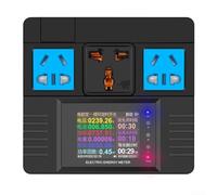 Contador Digital Trifásico WiFi 3680W Pantalla para color Contador(WIFI) | Pantalla TFT para color 2.4 pulgadas, medición precisa 1.0, app para móvil gratuita, datos en tiempo real
