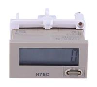 Contador Eléctrico Digital H7EC N con Pantalla LCD de 8 Dígitos contador electrico h7ec-n Conteo Preciso y Confiable, Larga Vida útil, Instalación en Panel, Frequentietellers