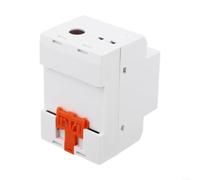 Contador Eléctrico Monofásico Digital 6 en 1 Carril DIN | 6 parámetros simultáneos: voltaje, corriente, potencia, , para frecuencia y factor de potencia