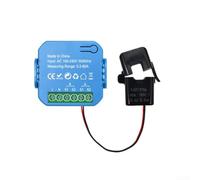 Contador Eléctrico para inteligente con Pinza para ct 80A Contador(1CT) | Compatible para tuya para Smart Life, control remoto para ios para android, gestión bidireccional, corriente