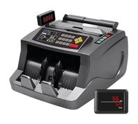 Contador y detector de Billetes falsos, Denominación Mixta Maquinas para Contar Billetes Mixtos, EUR, USD, GBP COSHANO