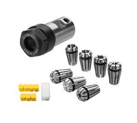 Contencinty 7 pinzas de resorte ER11 de 1 a 7 mm con barra de extensión de soporte de eje de motor ER11A de 5 mm