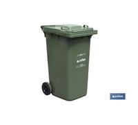 Contenedor 2 ruedas 240lt color verde