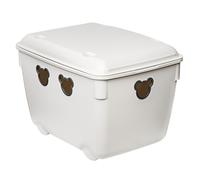 Contenedor Bear 40L Uniwersalny Papelera resistente blanco antiguo BranQ 1899